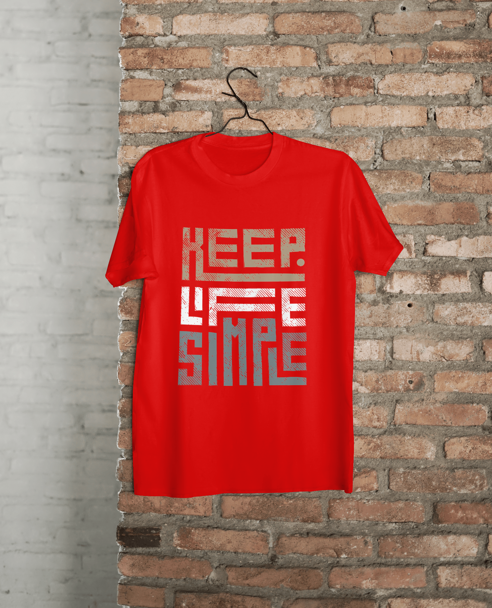 VEnhance Men's T-Shirt, Black Cotton, Graphic Print Design