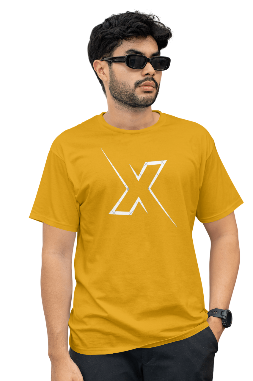 Mens T Shirt 180GSM Premium Cotton Graphic T-Shirt, Round Neck, Short Sleeve, Regular Fit